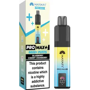 Hayati Pro Max Plus 6000 Prefilled Pod Kit - 20mg | Blueberry Cherry Cranberry